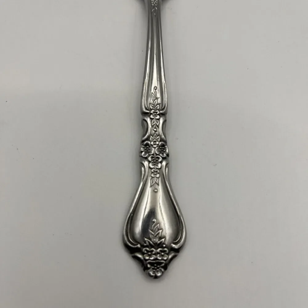 Set of 6 Oneida Distinction Deluxe KENNETT SQUARE Stainless Salad Forks